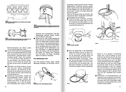 Páginas del libro VW Golf, Scirocco - 1.1 und 1.3 Liter Motoren (9/1979-1980) - Bucheli Reparaturanleitung (1)