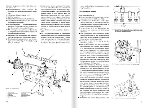 Pages of the book [0638] VW Golf, Scirocco - 1100 / 1300 (9/80-83) (1)