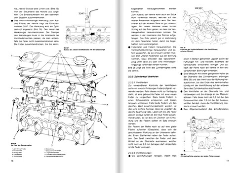 Pages of the book [0724] VW Golf/Caddy/Scirocco 1.5-1.8 (8/81-7/83) (1)