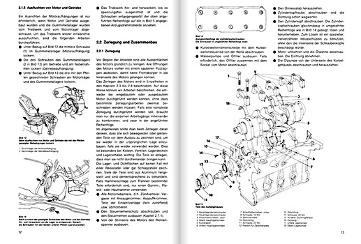 Pages of the book [0775] VW Golf - C, CL, GL, Carat, GTI (84-88) (1)