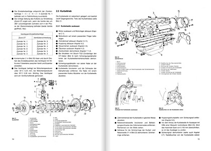 Páginas del libro BMW 520i, 525i, 525e, 528i, M535i (E28) - 6-Zylinder (ab 6/1981) - Bucheli Reparaturanleitung (1)