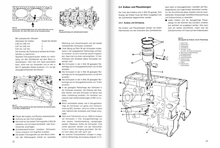 Páginas del libro VW Golf II - 1.6 Diesel, Turbodiesel (8/1983-1990) - Bucheli Reparaturanleitung (1)