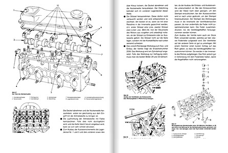 Páginas del libro VW Golf II - 1.6 und 1.8 Liter Benzinmotoren (1986-1987) - Bucheli Reparaturanleitung (1)