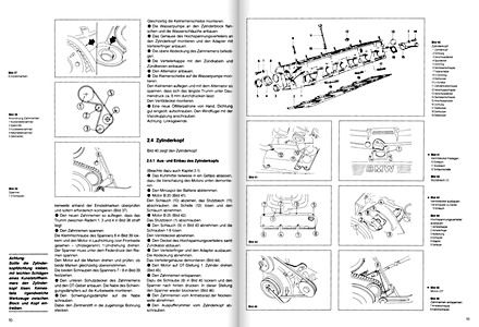 Páginas del libro BMW 5er-Reihe - 520i, 525i, 530i, 535i - Sechszylinder (ab 1/1988) - Bucheli Reparaturanleitung (1)