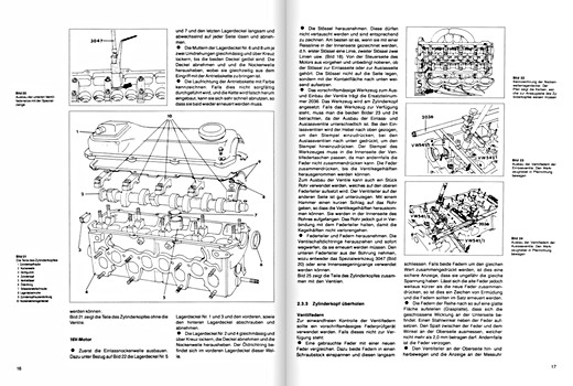 Pages of the book [0964] VW Passat - 1.6, 1.8, 2.0 (ab Fruhjahr 1988) (1)