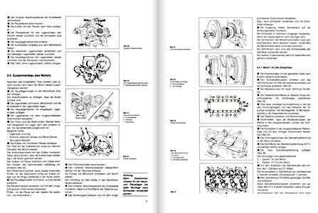 Páginas del libro Ford Fiesta - 1.4i / 1.6 Diesel (ab 9/1986) - Bucheli Reparaturanleitung (1)