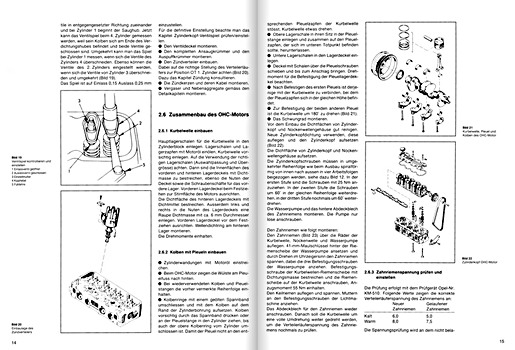 Strony książki [1000] Opel Kadett D - 12, 13, 16, 18 (9/81-84) (1)