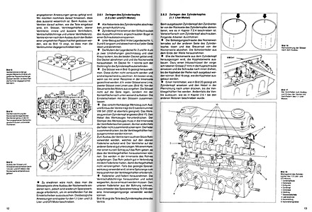 Páginas del libro VW Golf, Scirocco - Vierzylinder Modelle - 1.1, 1.5, 1.6 Liter (10/1977-8/1979) - Bucheli Reparaturanleitung (1)