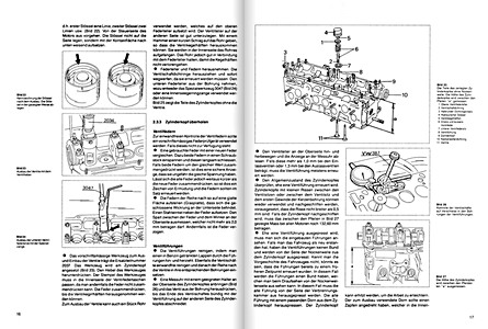 Páginas del libro VW Golf III - 1.4, 1.8 und 2.0 Liter Benzinmotoren (8/1991-1993) - Bucheli Reparaturanleitung (1)