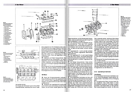 Páginas del libro Seat Toledo (ab 3/1991) - Bucheli Reparaturanleitung (1)