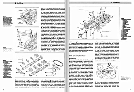 Páginas del libro Audi A4 und A4 Quattro - Vierzylinder (November 1994-1996) - Bucheli Reparaturanleitung (1)