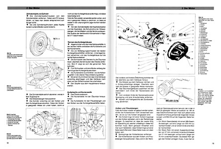Páginas del libro Citroën 2CV 6, Méhari, Dyane 6, Ami 8 - 602 ccm Motor (ab Herbst 1975) - Bucheli Reparaturanleitung (1)