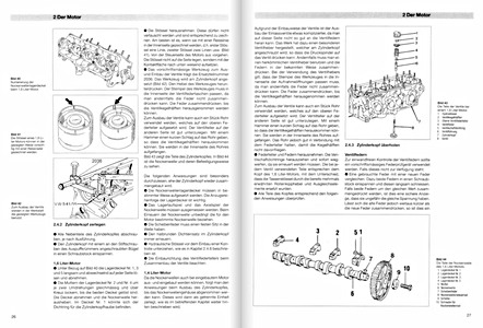 Páginas del libro VW Golf IV (ab 8/1998), Bora (ab 1999) - Benzinmotoren 1.4/1.6 Liter - Bucheli Reparaturanleitung (1)
