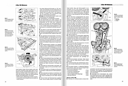 Páginas del libro Ford Mondeo - 1.6, 1.8, 2.0, 2.5 Liter Benzin-Motoren (1997-2000) - Bucheli Reparaturanleitung (1)