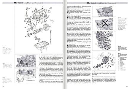 Páginas del libro Renault Clio II - Benzin- und Dieselmotoren (1998-2002) - Bucheli Reparaturanleitung (1)
