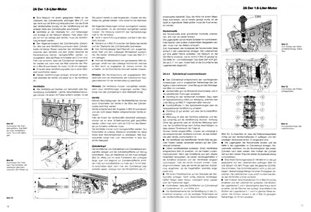 Páginas del libro Audi A4 - 1.6, 1.8, 2.0-Liter 4-Zyl. / 3.0-Liter V6 Benzinmotoren (2001-2004) - Bucheli Reparaturanleitung (1)