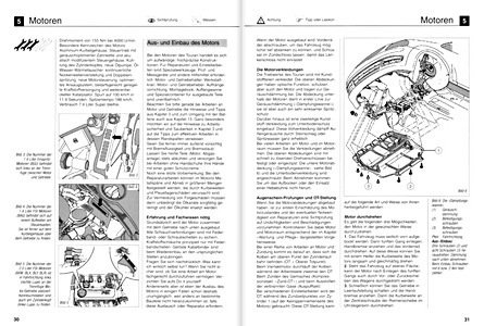 Páginas del libro VW Touran - 1.6 und 2.0 Ltr. Benzinmotoren / 1.9 und 2.0 Ltr. Dieselmotoren (ab 2003) - Bucheli Reparaturanleitung (1)