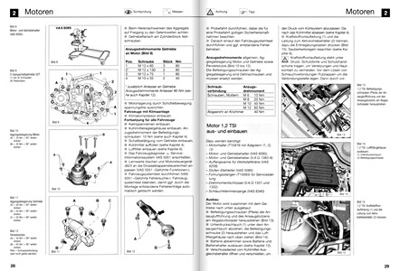 Páginas del libro VW Polo - Benzinmotoren (ab Modelljahr 2010) - Bucheli Reparaturanleitung (1)