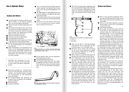 Páginas del libro Peugeot 504 - Bucheli Reparaturanleitung (1)