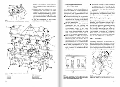 Páginas del libro VW Golf, Scirocco (10/1977-8/1979) - Bucheli Reparaturanleitung (1)