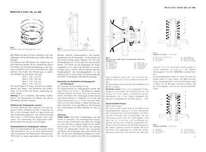 Páginas del libro Mercedes-Benz 180 a, 180 b (W120) (1957-1962) - Bucheli Reparaturanleitung (1)