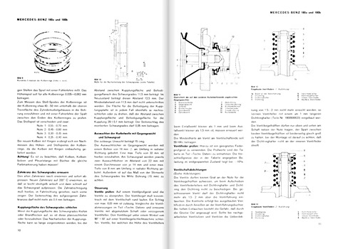 Pages of the book [0070] Mercedes-Benz 180 a, 180 b (W120) (1)