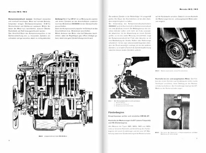 Páginas del libro Mercedes-Benz OM-Motor 621 Typ 190 D / OM-Motor 636 Typ 180 D - Bucheli Reparaturanleitung (1)