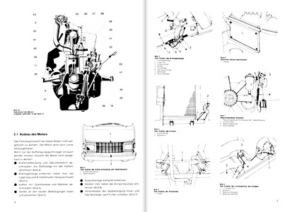 Páginas del libro Mercedes-Benz L 206 D (1970-1977) - Bucheli Reparaturanleitung (1)