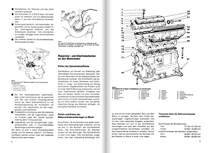 Páginas del libro Fiat 132 - GL, GLS - Bucheli Reparaturanleitung (1)