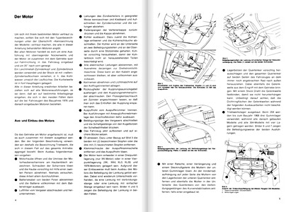 Páginas del libro Peugeot 204, 304, 304 S - Bucheli Reparaturanleitung (1)