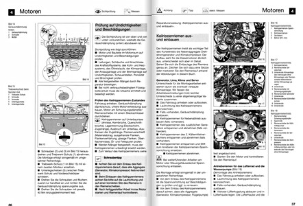 Páginas del libro Mercedes-Benz Sprinter (W906) - Dieselmotoren (ab Modelljahr 2006) - Bucheli Reparaturanleitung (1)