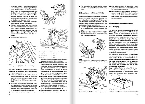 Seiten aus dem Buch [0848] VW Golf - 1.1, 1.3 Liter (ab 1984) (1)