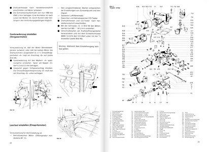 Páginas del libro BMW 316, 318, 320, 320i (4-Zylinder) (1975-8/1977) - Bucheli Reparaturanleitung (1)