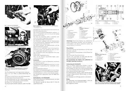 Pages du livre [PY0150] Peugeot 504 - Vergasermotor (1)