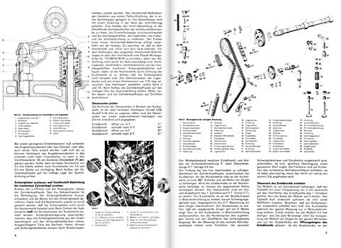 Bladzijden uit het boek [0159] Mercedes-Benz 190c / 200 - Vergaser (1/2) (1)