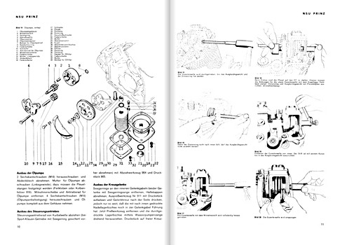 Pages of the book [0061] NSU Prinz I, II, III (1)