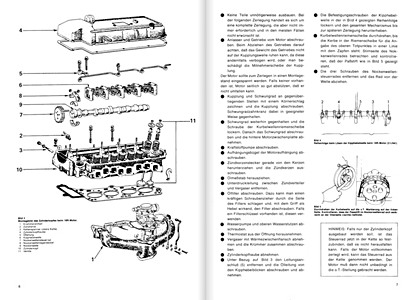Páginas del libro Toyota Hiace - 1600 und 2000 cm³ (ab 1977) - Bucheli Reparaturanleitung (1)