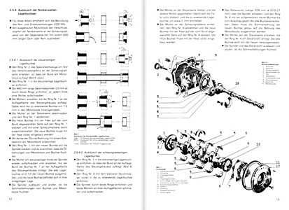 Páginas del libro Matra Bagheera (4/1973-1980) - Bucheli Reparaturanleitung (1)