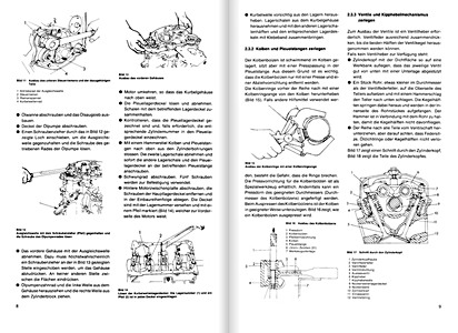 Páginas del libro Mitsubishi Galant, Sapporo - 1.6 Liter (ab 5/1976) - Bucheli Reparaturanleitung (1)
