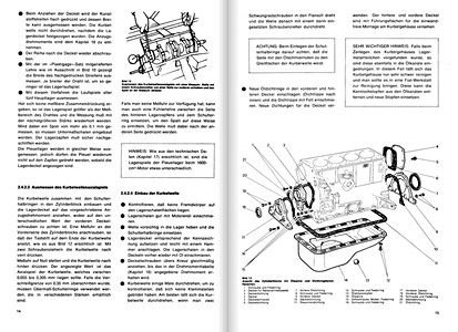 Páginas del libro Fiat 132 - 1.6 und 2.0 Liter (ab 4/1977) - Bucheli Reparaturanleitung (1)