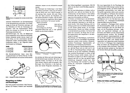 Páginas del libro Datsun 100 A / 120 A Cherry (1970-1977) - Bucheli Reparaturanleitung (1)