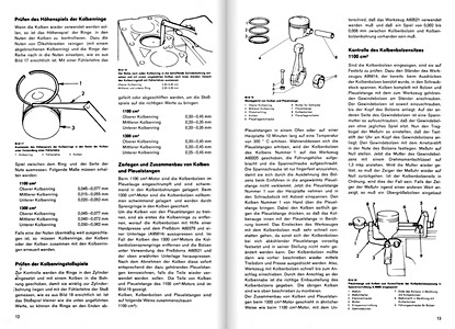 Páginas del libro Fiat 128 - Limousine, Kombi, Rallye, Sport-Coupé S/SL (bis 1975) - Bucheli Reparaturanleitung (1)