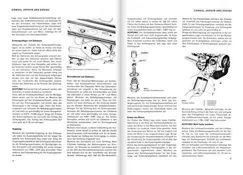 Pages of the book [0074] Ford Consul, Zephyr, Zodiac (1956-1962) (1)