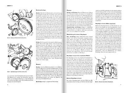 Páginas del libro Chevrolet Chevy II - 4-Zylinder 100 und 403 / 6-Zylinder 200 und 400 - Bucheli Reparaturanleitung (1)