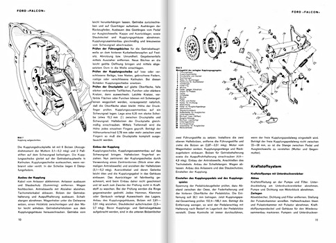 Strony książki [0063] Ford Falcon - 3-Gang- und Automatik (1)