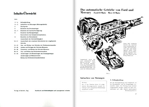 Bladzijden uit het boek [0017] Ford-O-Matic und Merc-O-Matic (1)