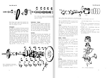 Páginas del libro Ford Personenwagen und Lastwagen F-100, F-250, F-350, F-500, F600 - Bucheli Reparaturanleitung (1)