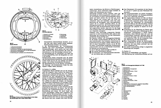 Pages of the book [5065] Yamaha XT 500 (1979-1990) (1)