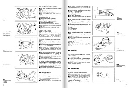 Páginas del libro [5148] Yamaha XJ 600 S Diversion (ab 92) (1)