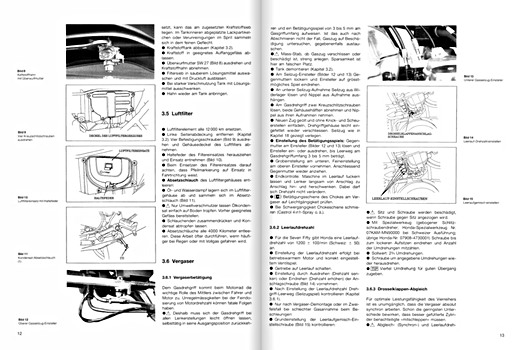 Pages of the book [5189] Honda CB Sevenfifty (ab 92) (1)